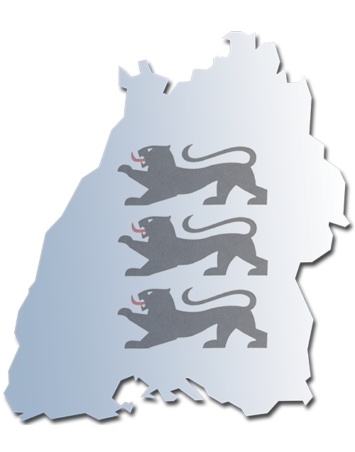 Karte von Baden-Württemberg